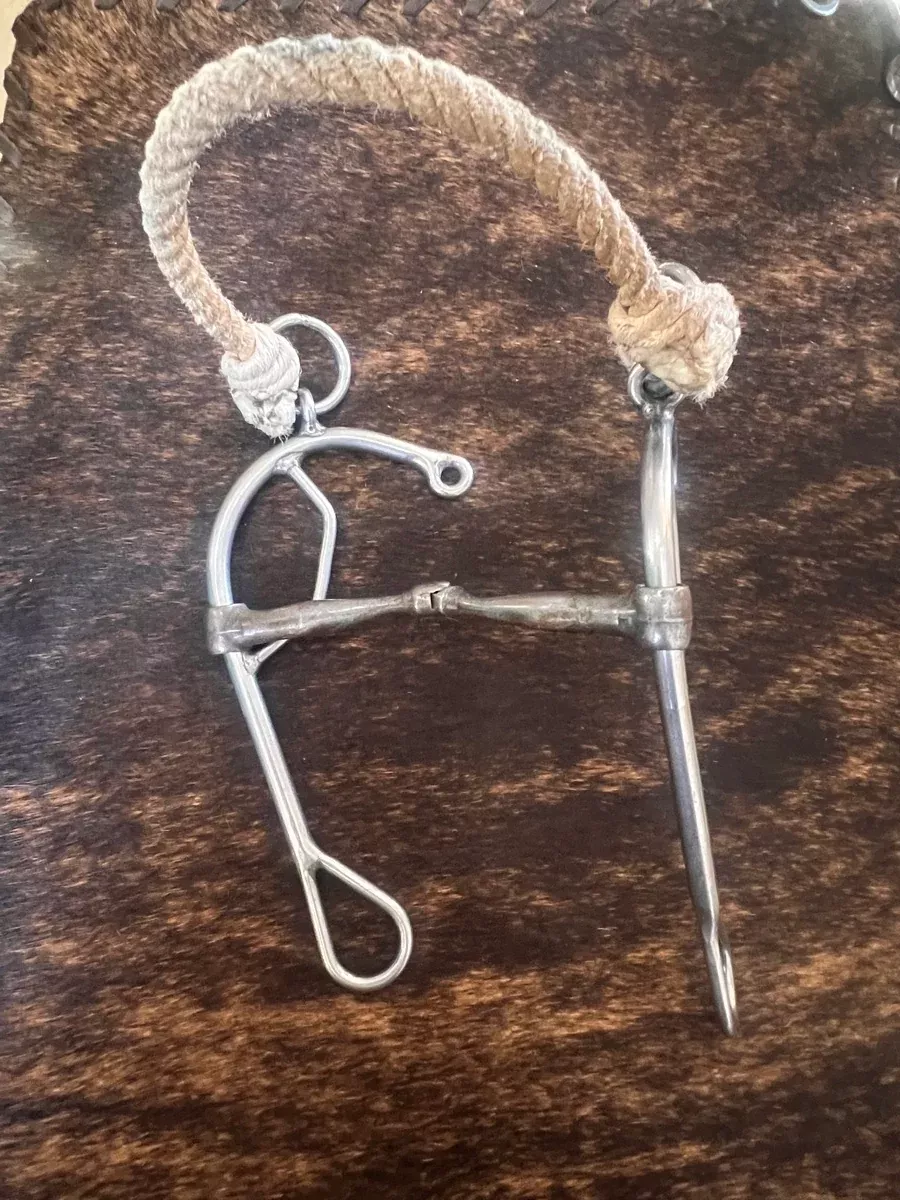 Bit Master BM Combination Bit with Sweet Iron Snaffle Mouth B1142