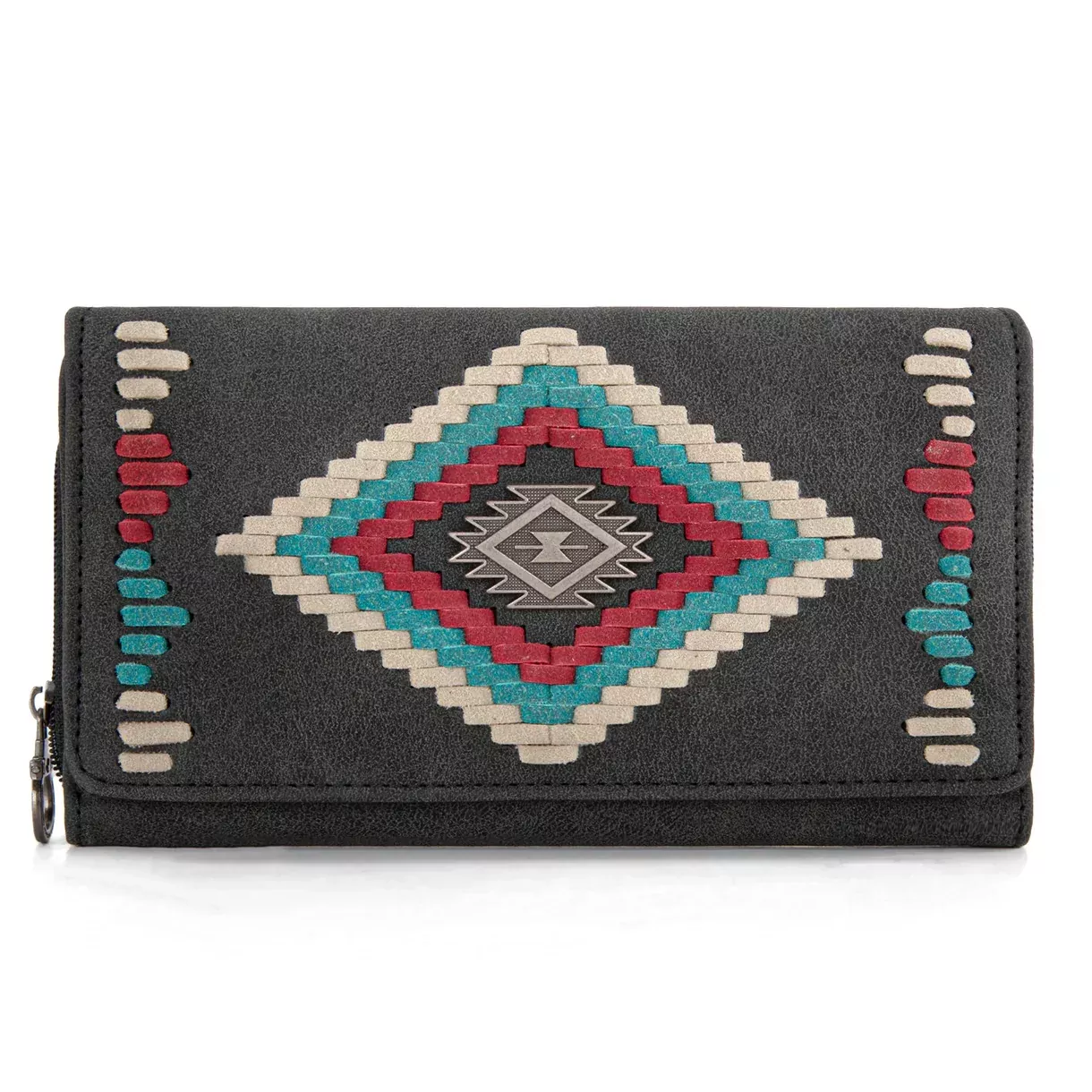 Black Multi Aztec Wallet