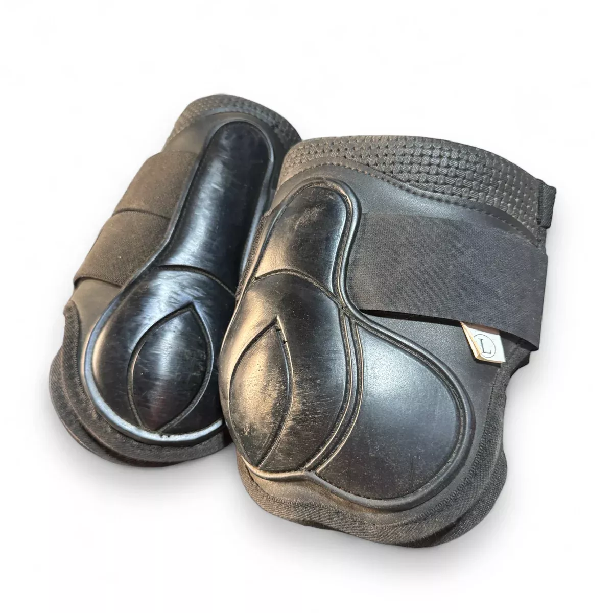 Black Neoprene Waffle 4 piece set Boots L