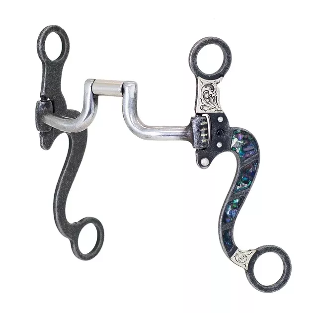 Black Pearl Hinged Port Bit