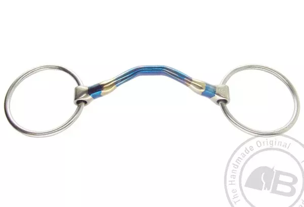 Bombers Bits | Happy Tongue Loose Ring Snaffle