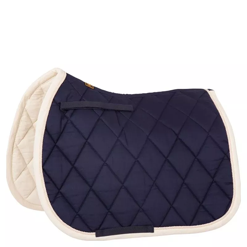 BR Clearance - BR Saddle Pad Event Full Size General Purpose Navy/Cream