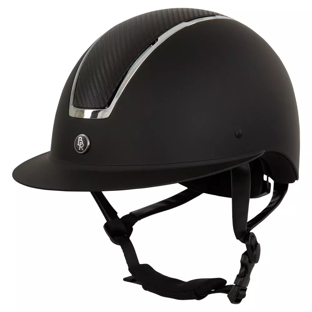 BR Omega Riding Helmet with Wide Brim