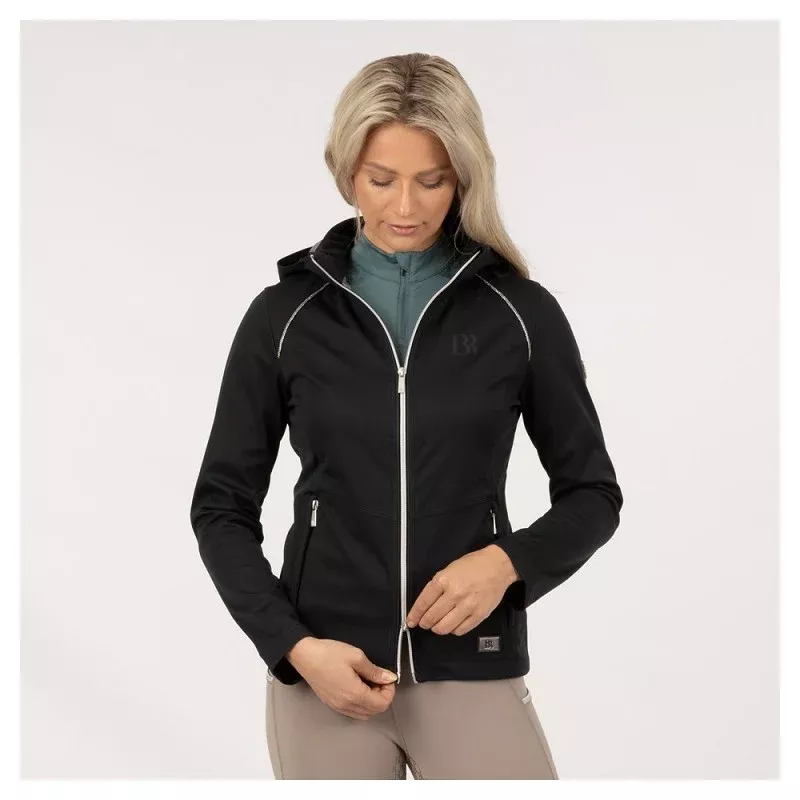 BR Soft Shell Jacket Chiara Ladies - Jet Black Limited Edition - Small