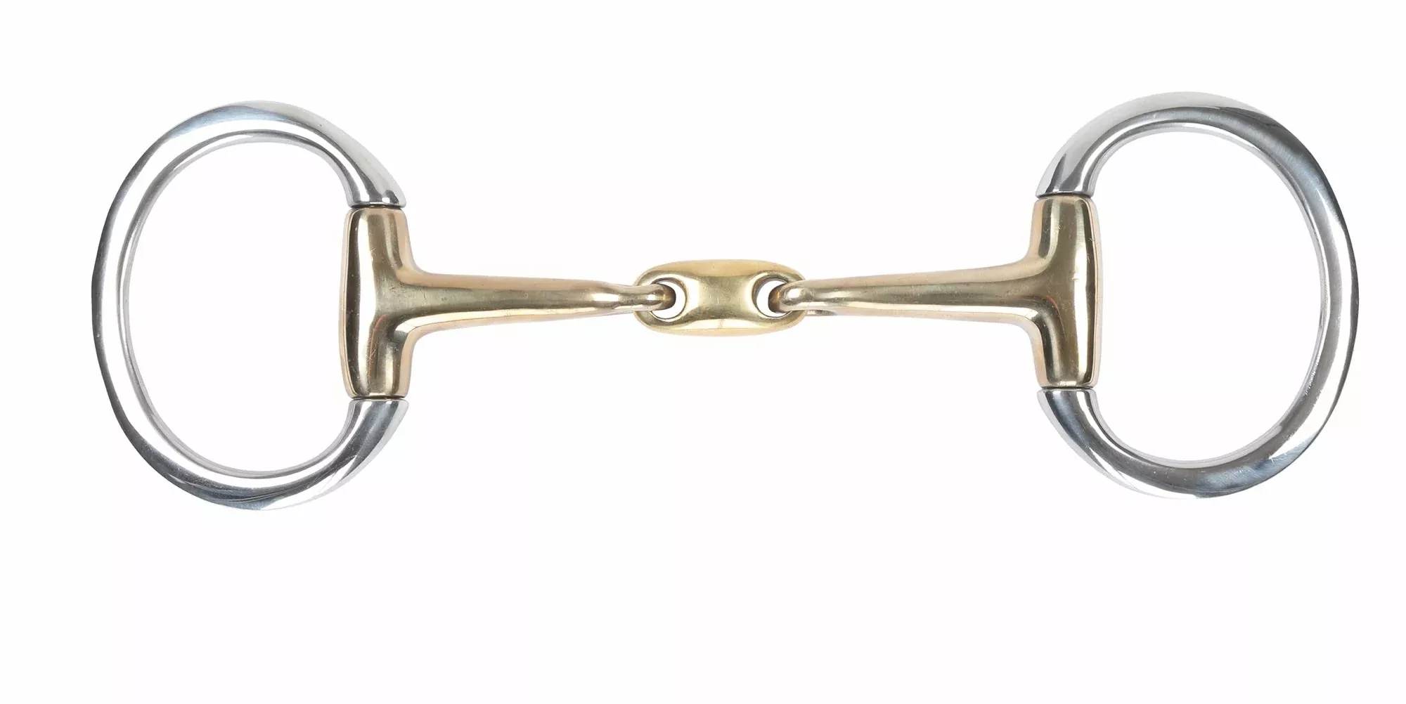 Brass Alloy Flat Ring Lozenge Eggbutt with Lozenge