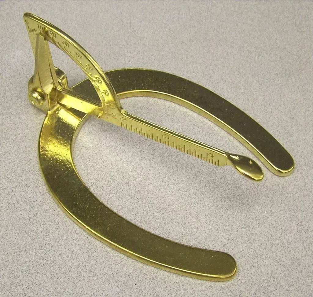 Brass Hoof Gauge
