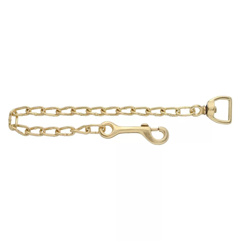 Brass-Plated 30" Lead Chain