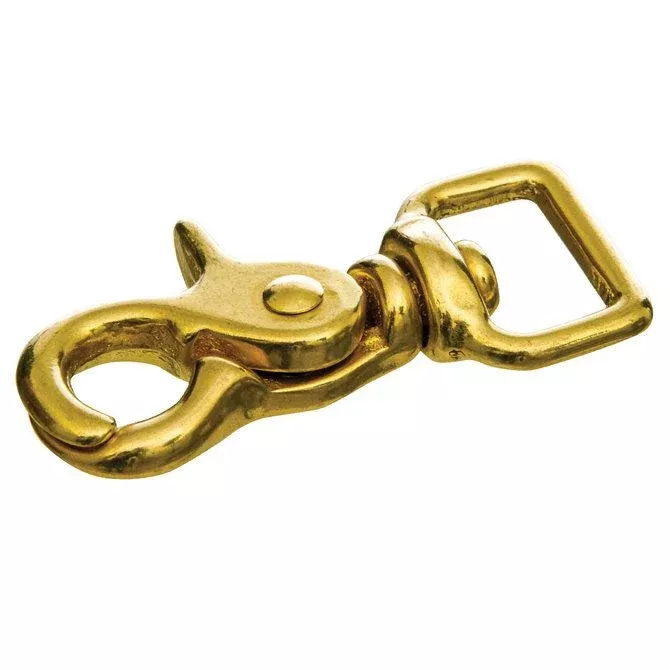 Brass Trigger Snap - 5/8"