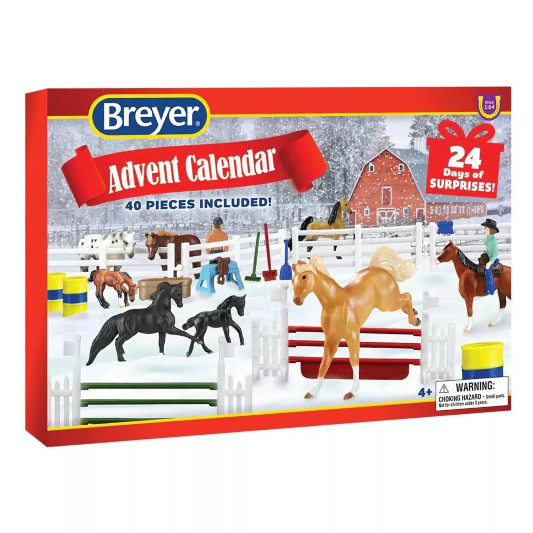 Breyer Activity Advent Calendar Horse Play Set
