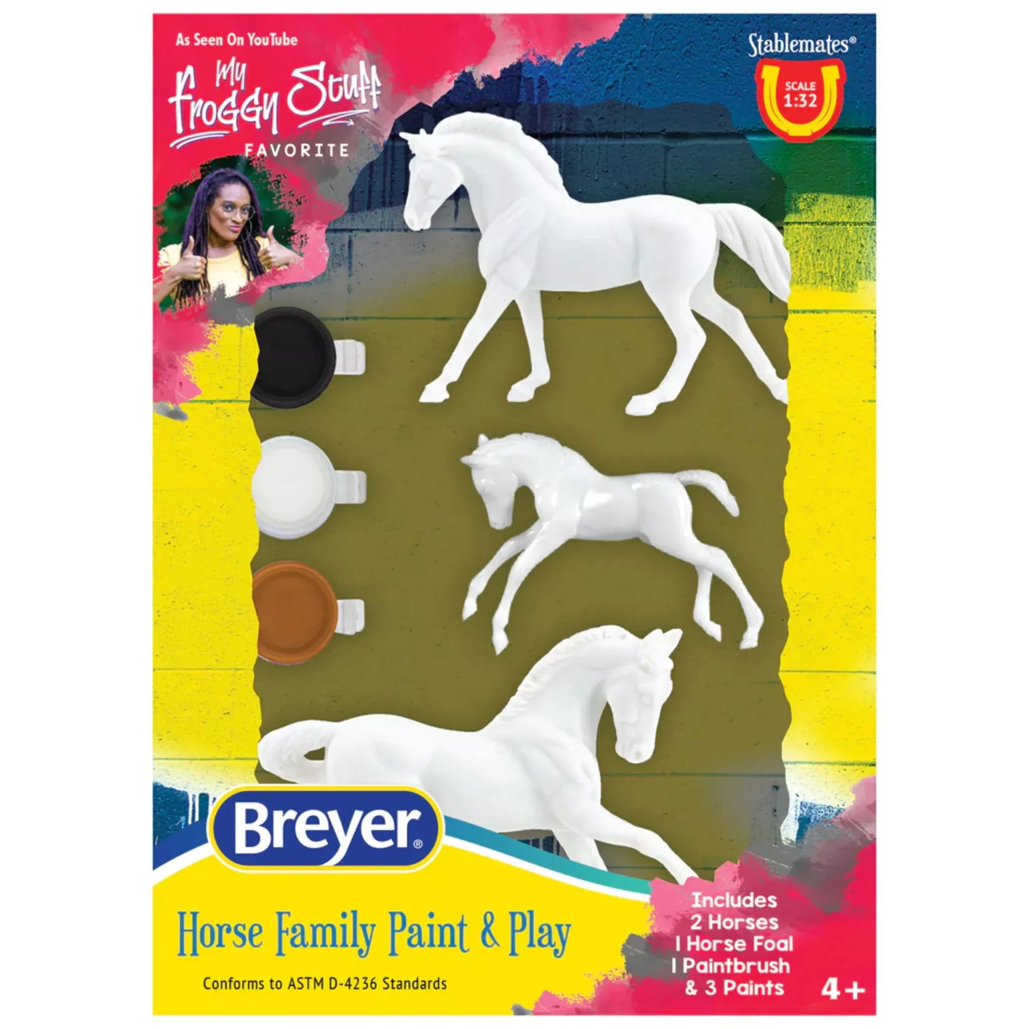 Breyer Activity Mini Painting Horse Family
