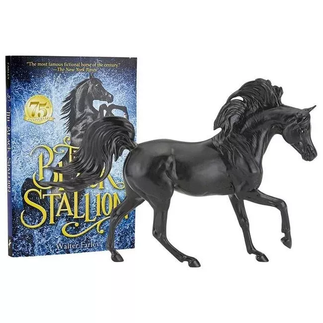 Breyer Black Stallion Horse and Book Set