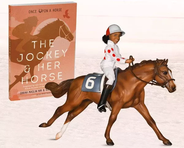 Breyer Cheryl White | Rider, Horse, and Book Set