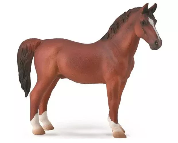 Breyer CollectA Hackney Stallion Chestnut