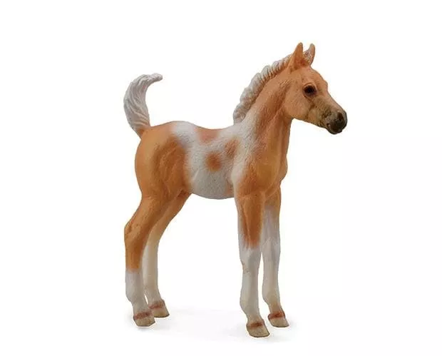 Breyer CollectA - Pinto Foal Standing Palomino