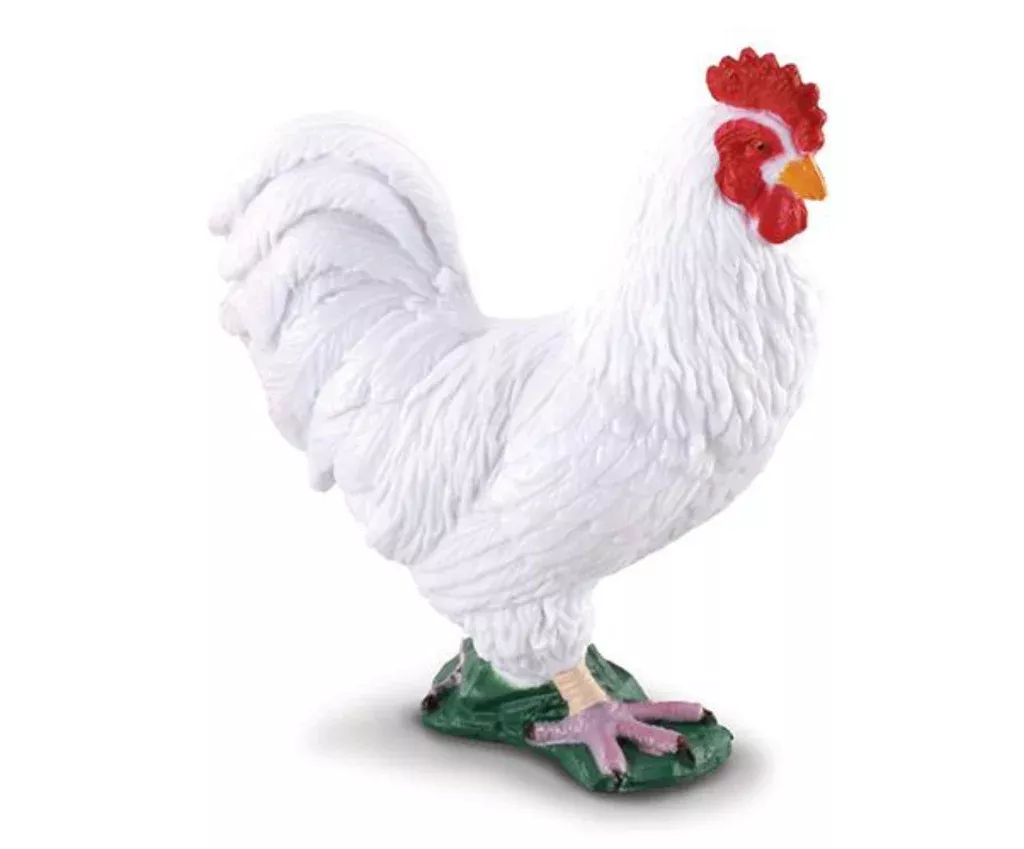 Breyer CollectA White Cockerel (Rooster)
