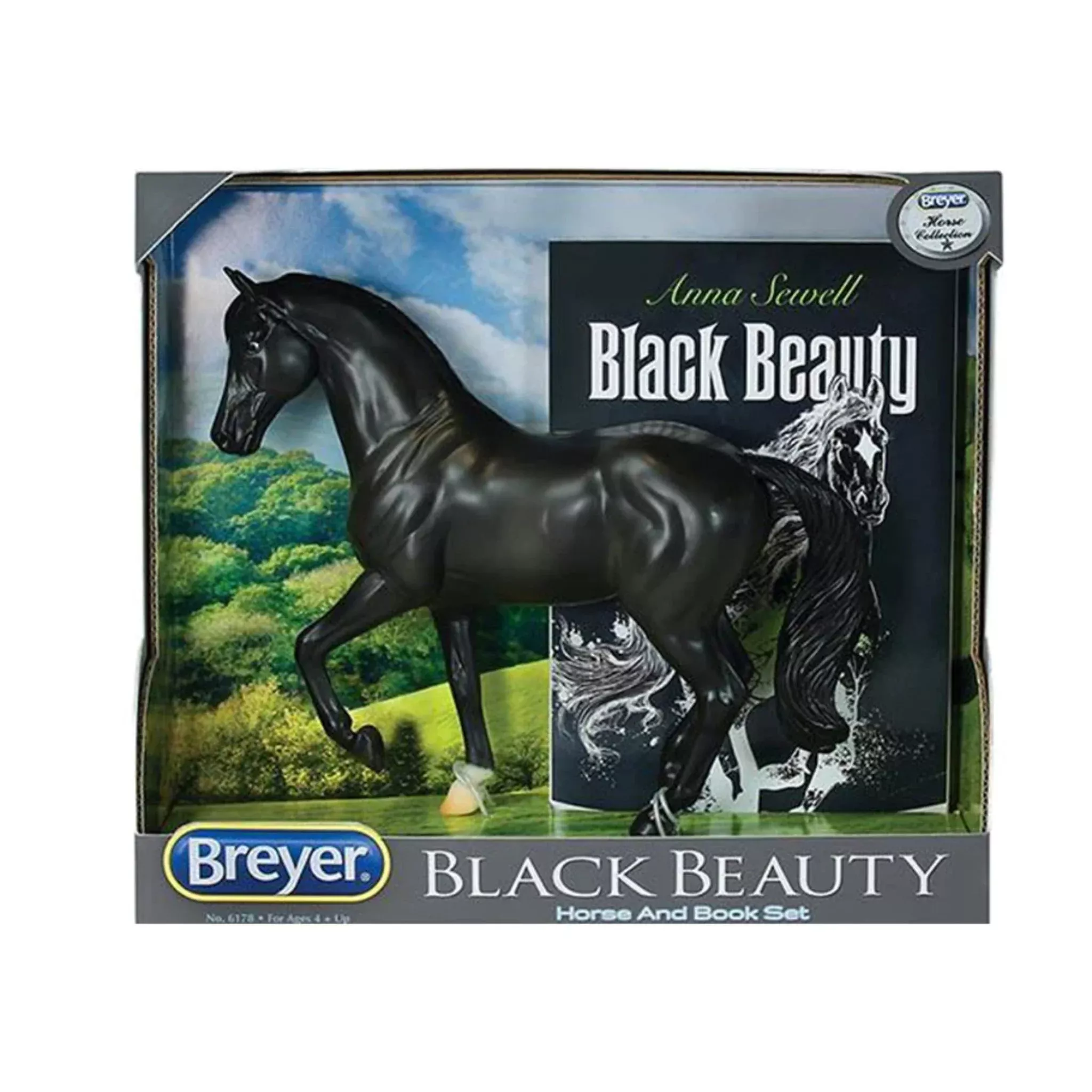 Breyer Freedom Black Beauty n Book Set