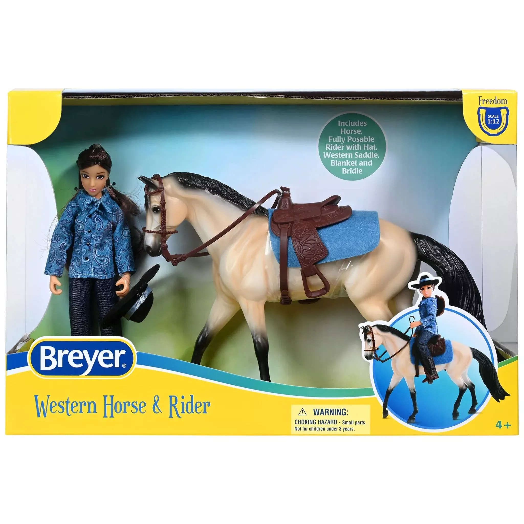 Breyer Freedom Western Horse n Rider