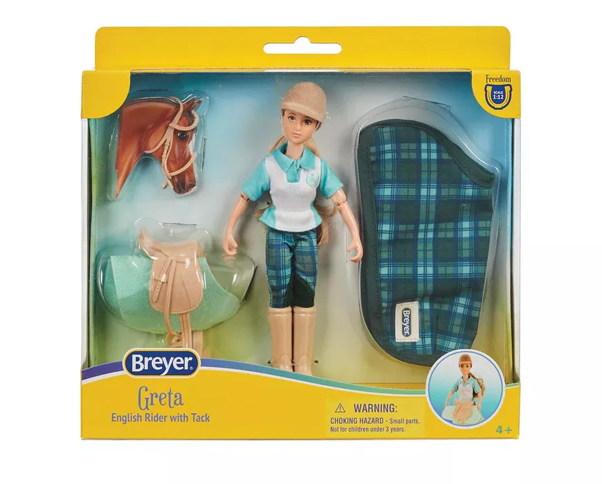 Breyer - Greta - English Rider with Tack