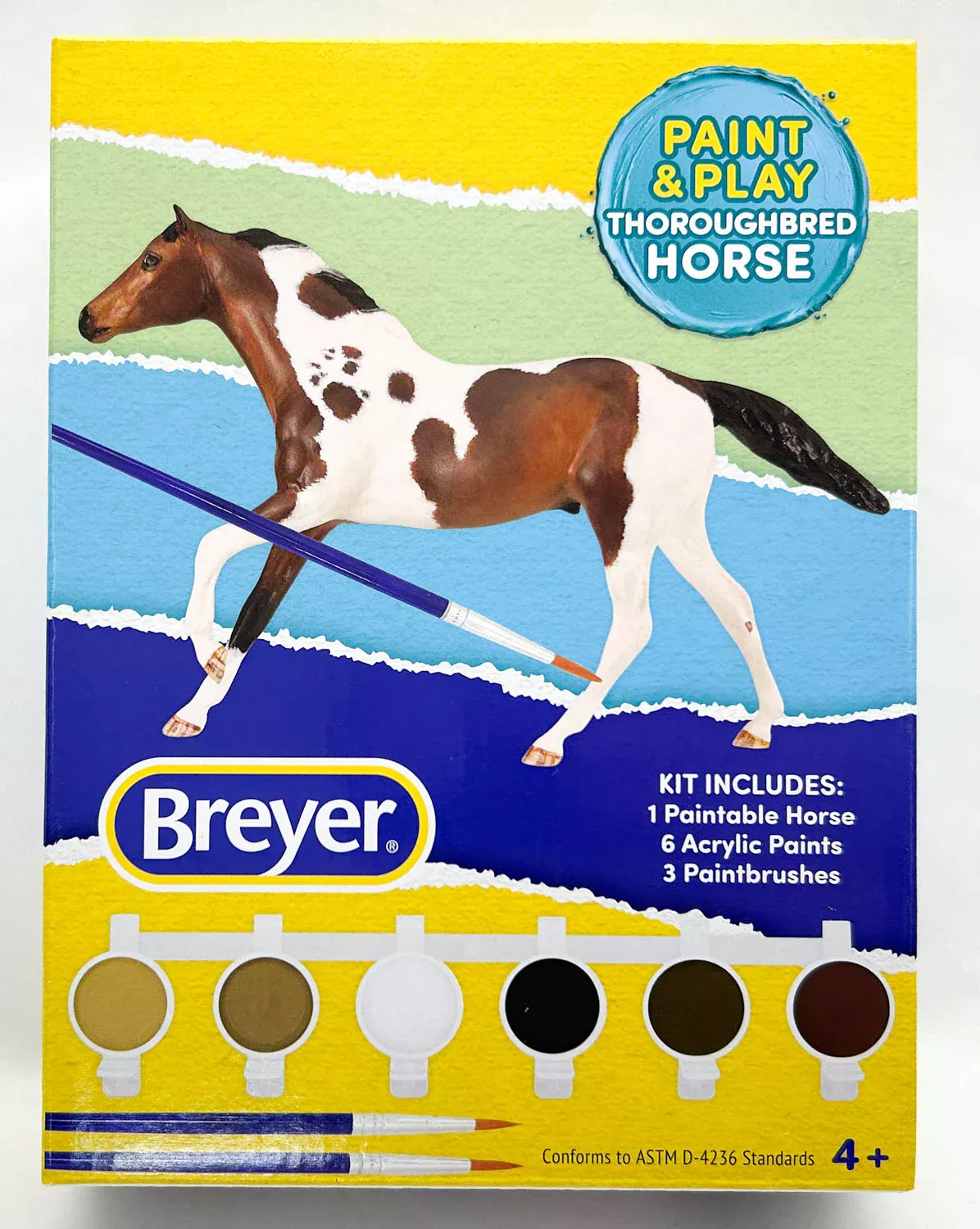 Breyer Little Bits Paint & Play: Thoroughbred Kit