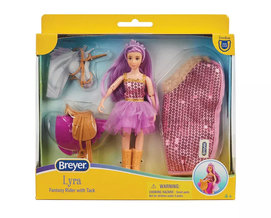 Breyer - Lyra - Fantasy Unicorn Rider with Tack