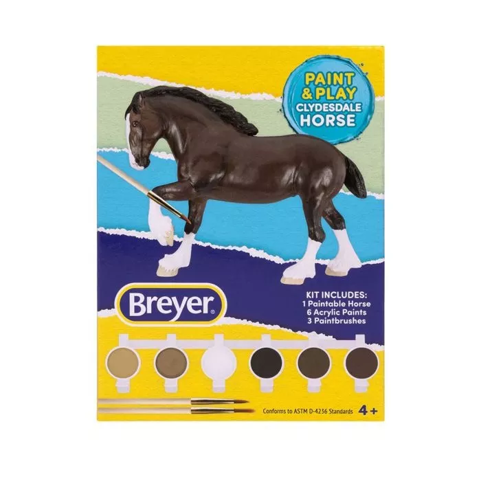 Breyer Paint & Play Clydesdale Horse