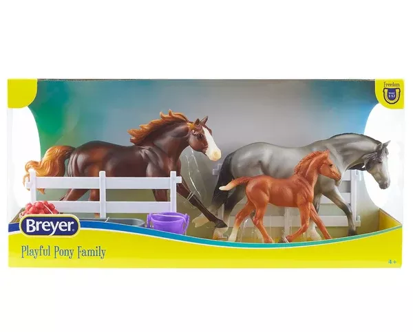 Breyer - Playful Pony Family Set