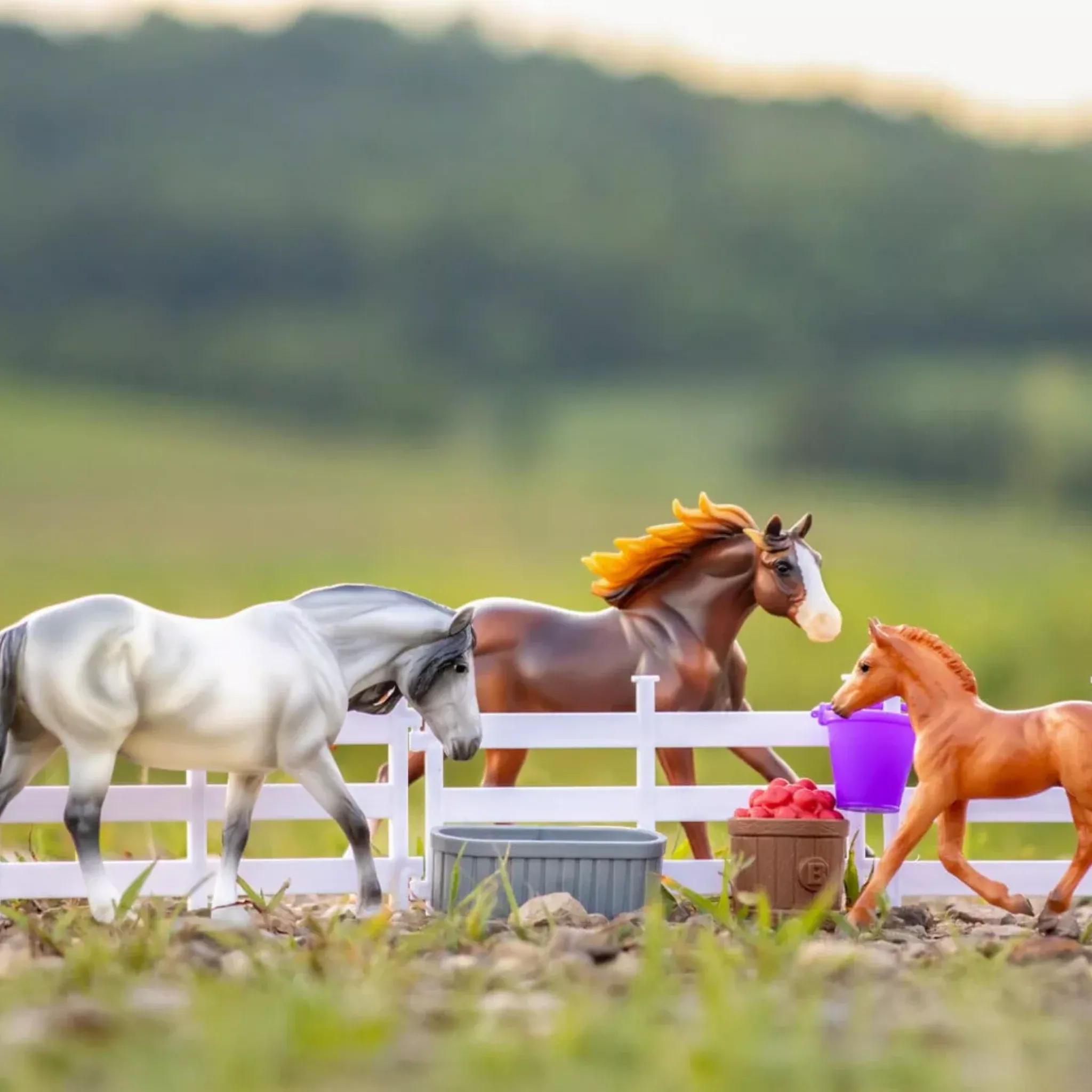 Breyer Playful Pony Family