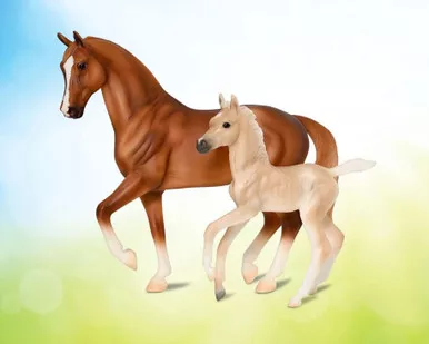 Breyer - Power & Precision | Horse and Foal Set