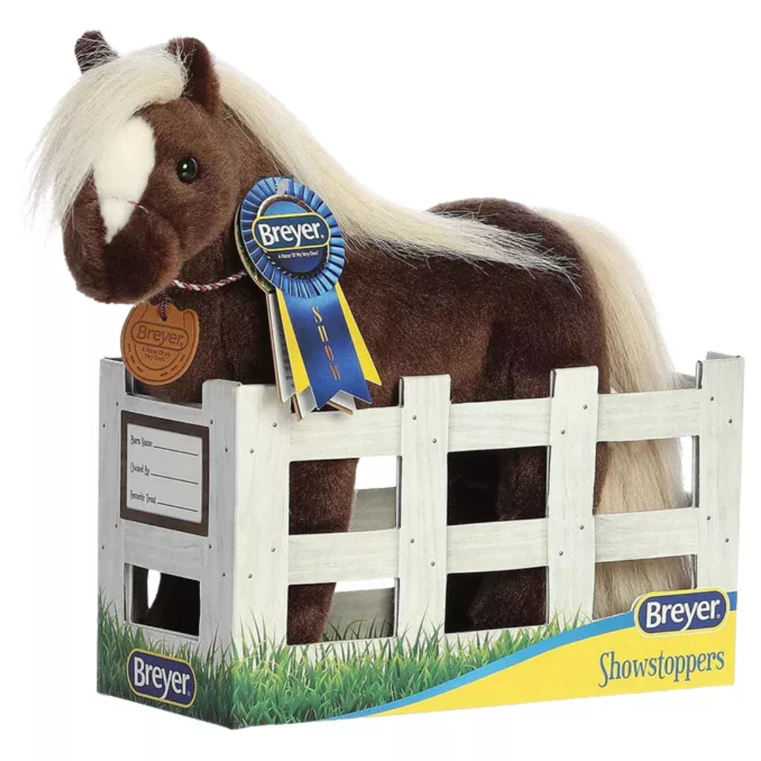 Breyer 'Showstoppers' Plush Horse in Black Forest - 13"