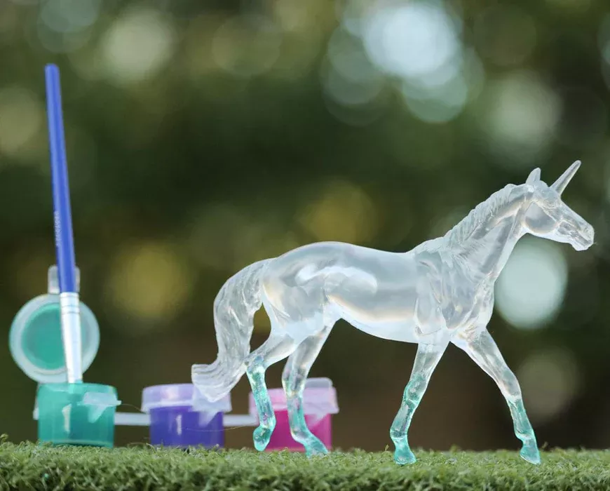 Breyer - Suncatcher Unicorn Paint & Play - D