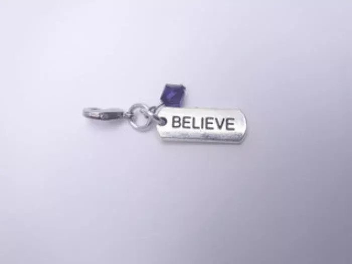 Bridle Charm - Believe