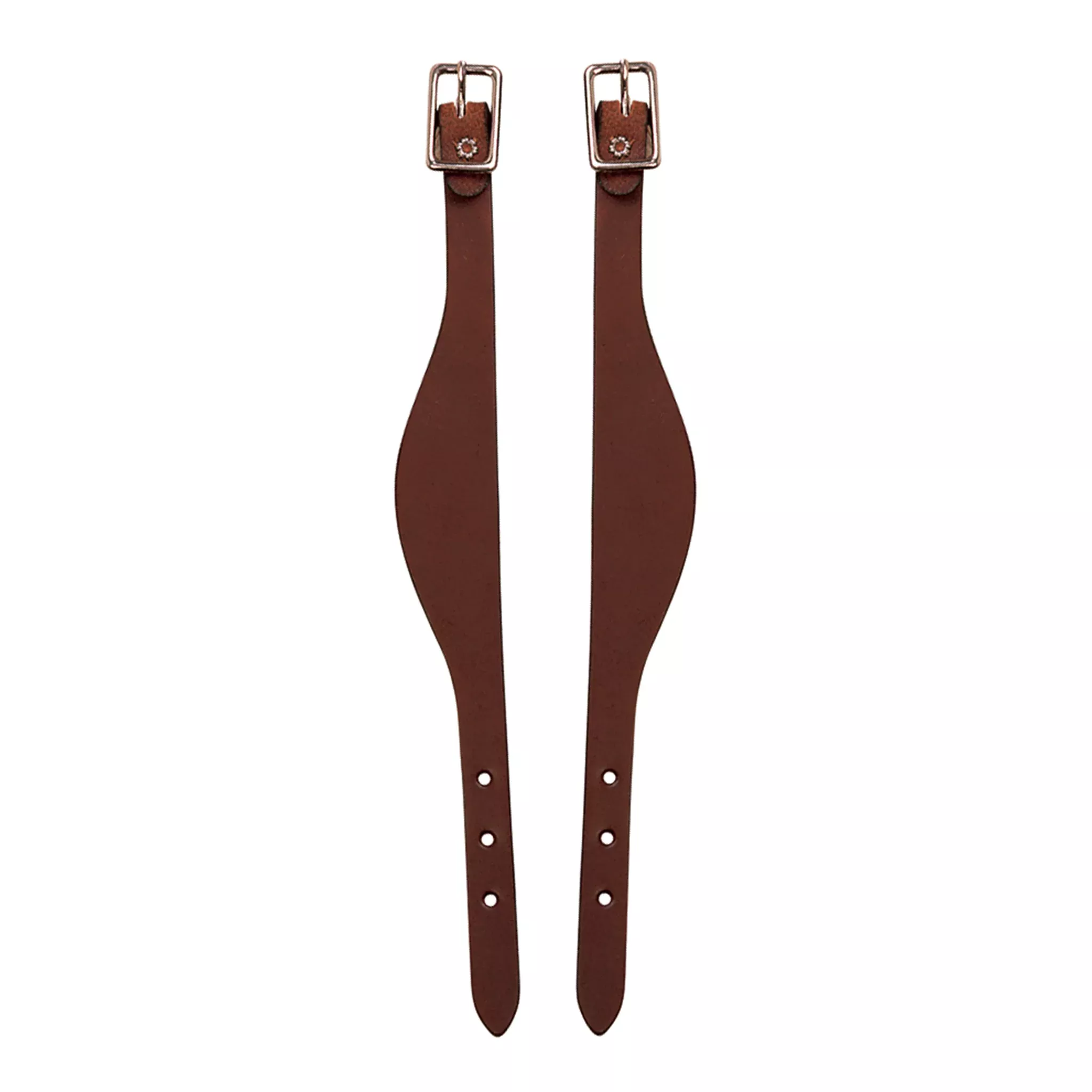 Bridle Leather Fender Hobbles, Flared