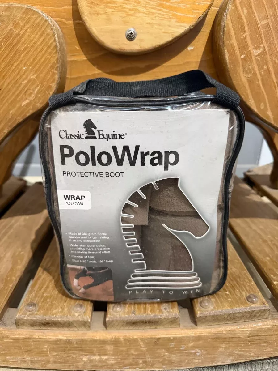 Brown Classic Equine Polo Wraps - Set of Four HBT1131