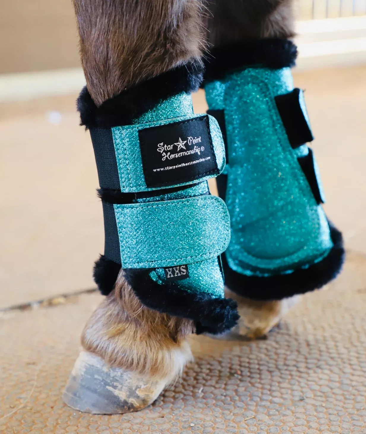 Brushing Boots (Set of 2) Mini to Pony Size