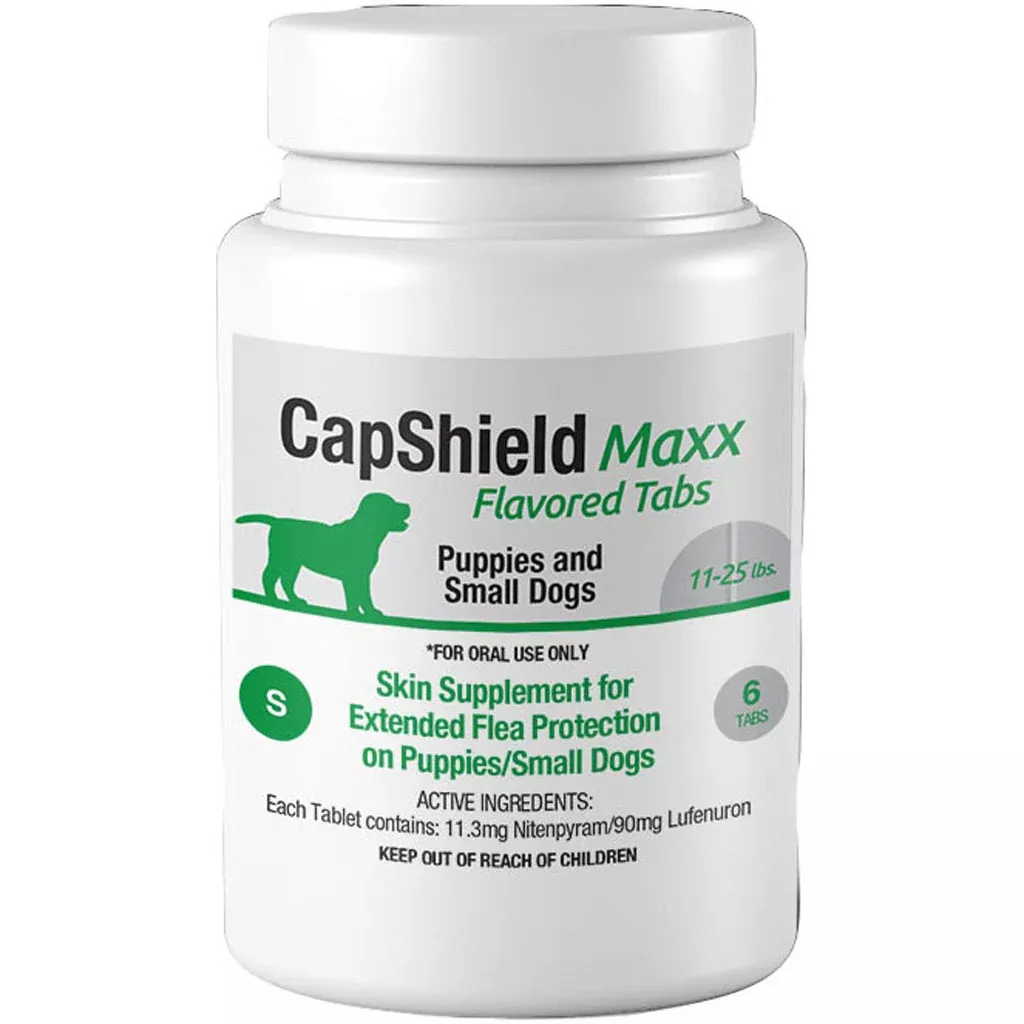 CapShield Maxx Monthly Flea Chewable for Dogs, 11-25 lb, 6 Count (S)