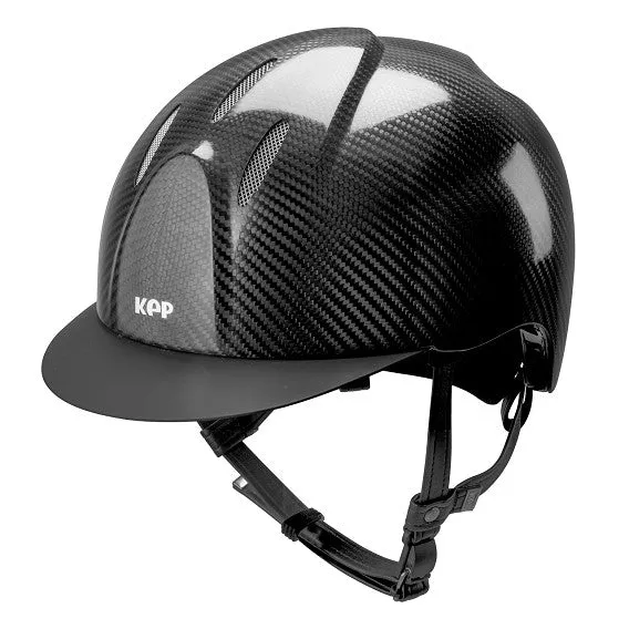 Carbon Riding Helmet E-Light Shine Naked