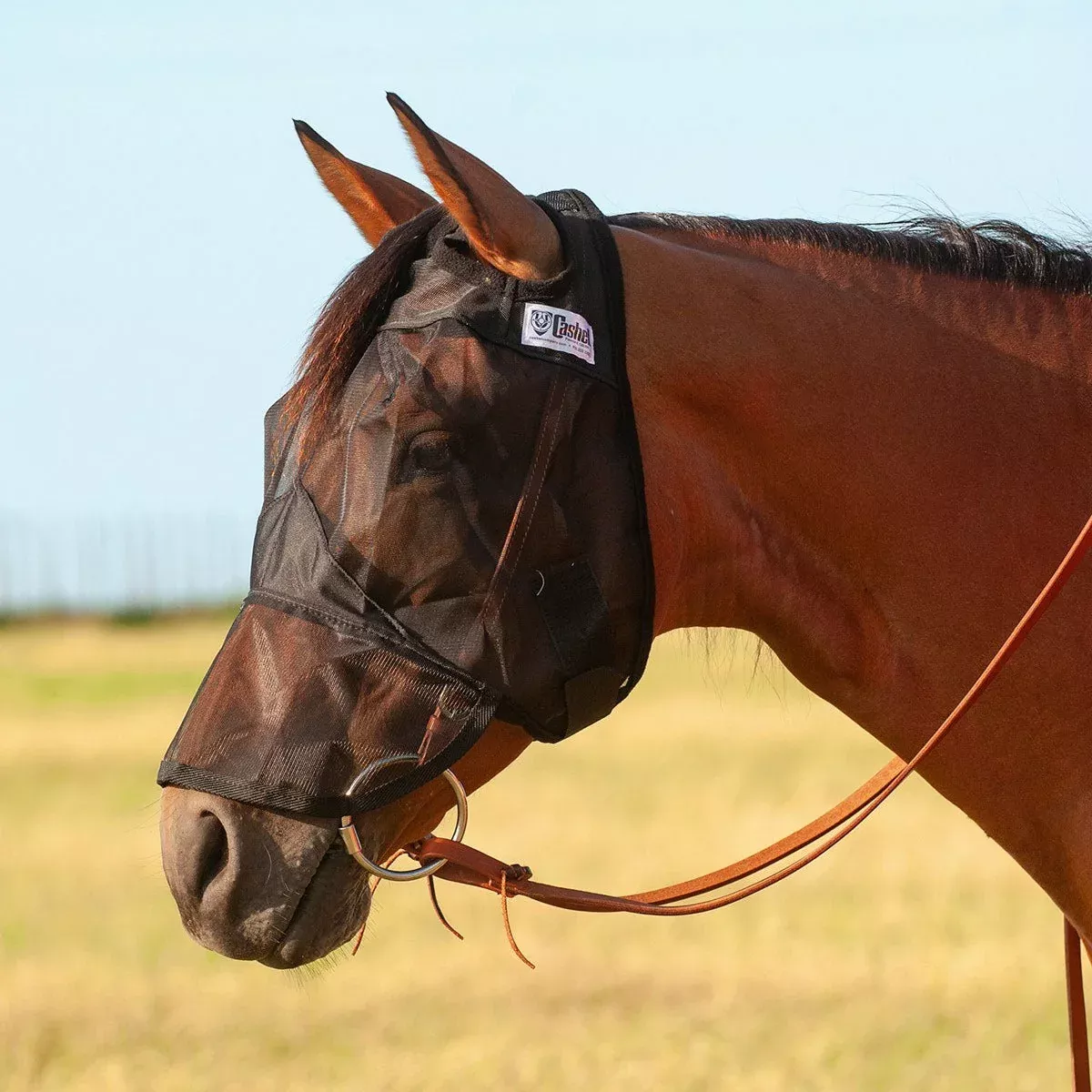 Cashel Quiet Ride Fly Mask with Long Nose