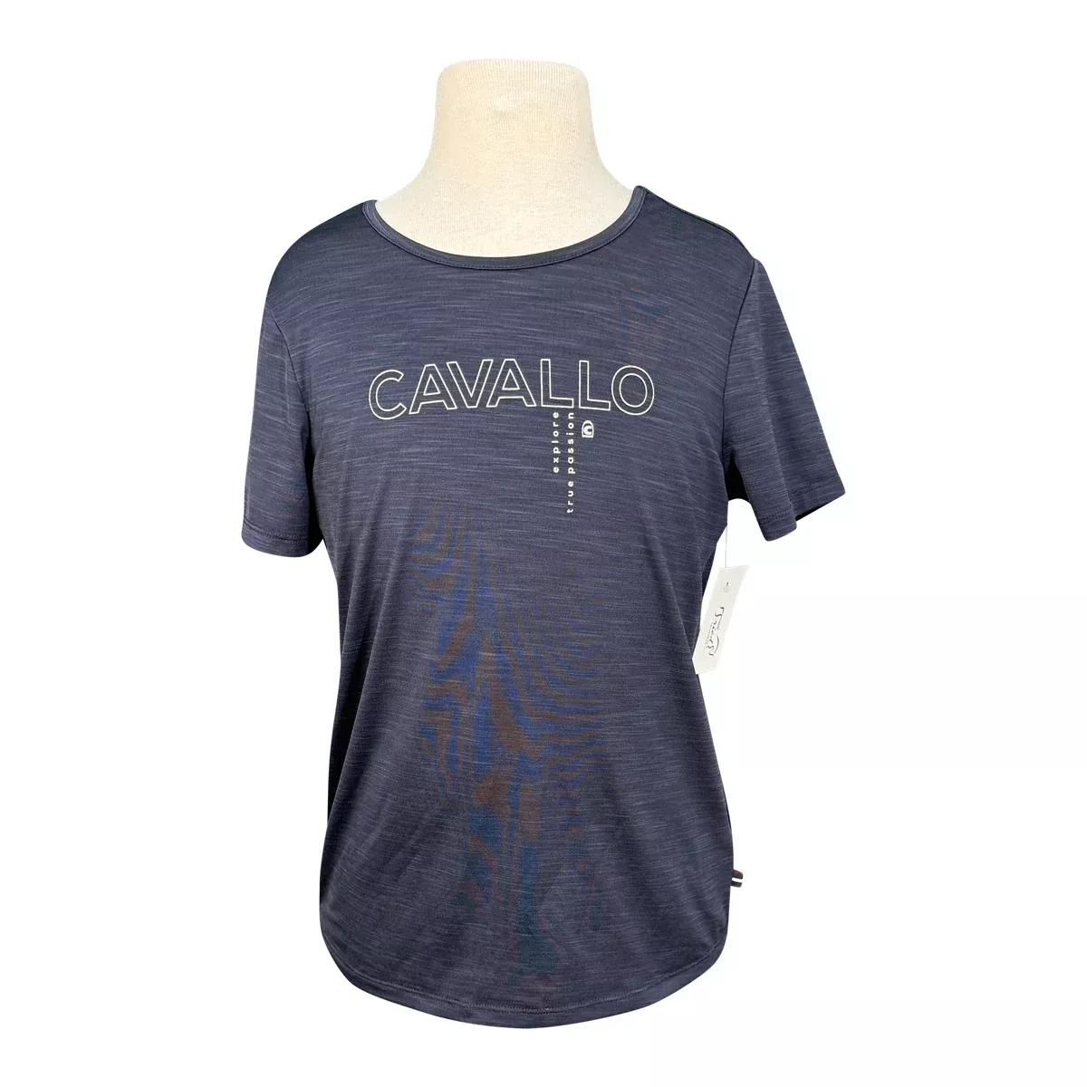 Cavallo Short Sleeve Shirt in Navy - Children's Large
