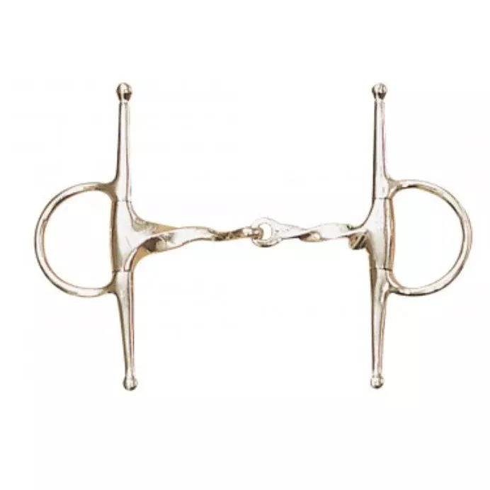 Centaur Eggbutt Snaffle Slow Twisted Mouth Bit
