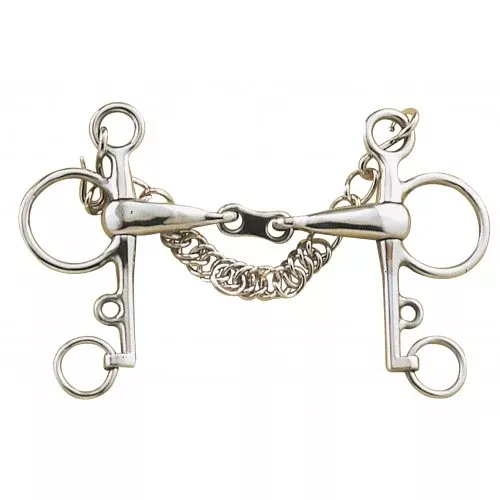 Centaur French Link Pelham with Chain