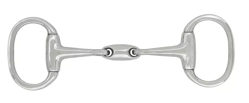 Centaur Stainless Steel Eggbutt Bit with Oval Mouth