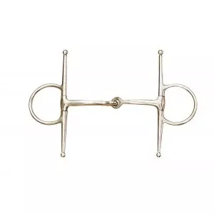 CENTAUR Stainless Steel Medium Weight Full Cheek Bit