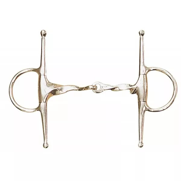 Centaur Stainless Steel Slow Twist Eggbutt Full Cheek