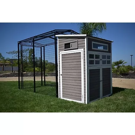 The Chalet Chicken Coop Pen