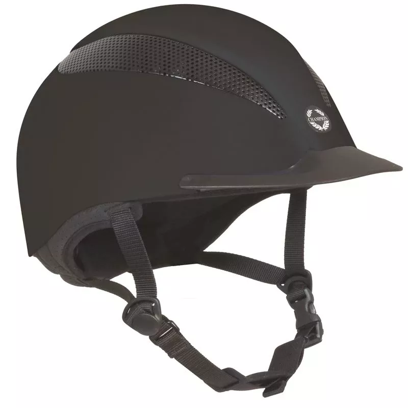 Champion Air-Tech Classic Helmet – Black Silk