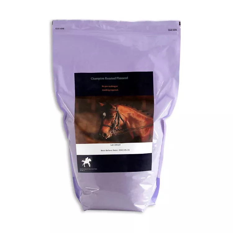 Champion Roasted Flaxseed - For Equines 5KG