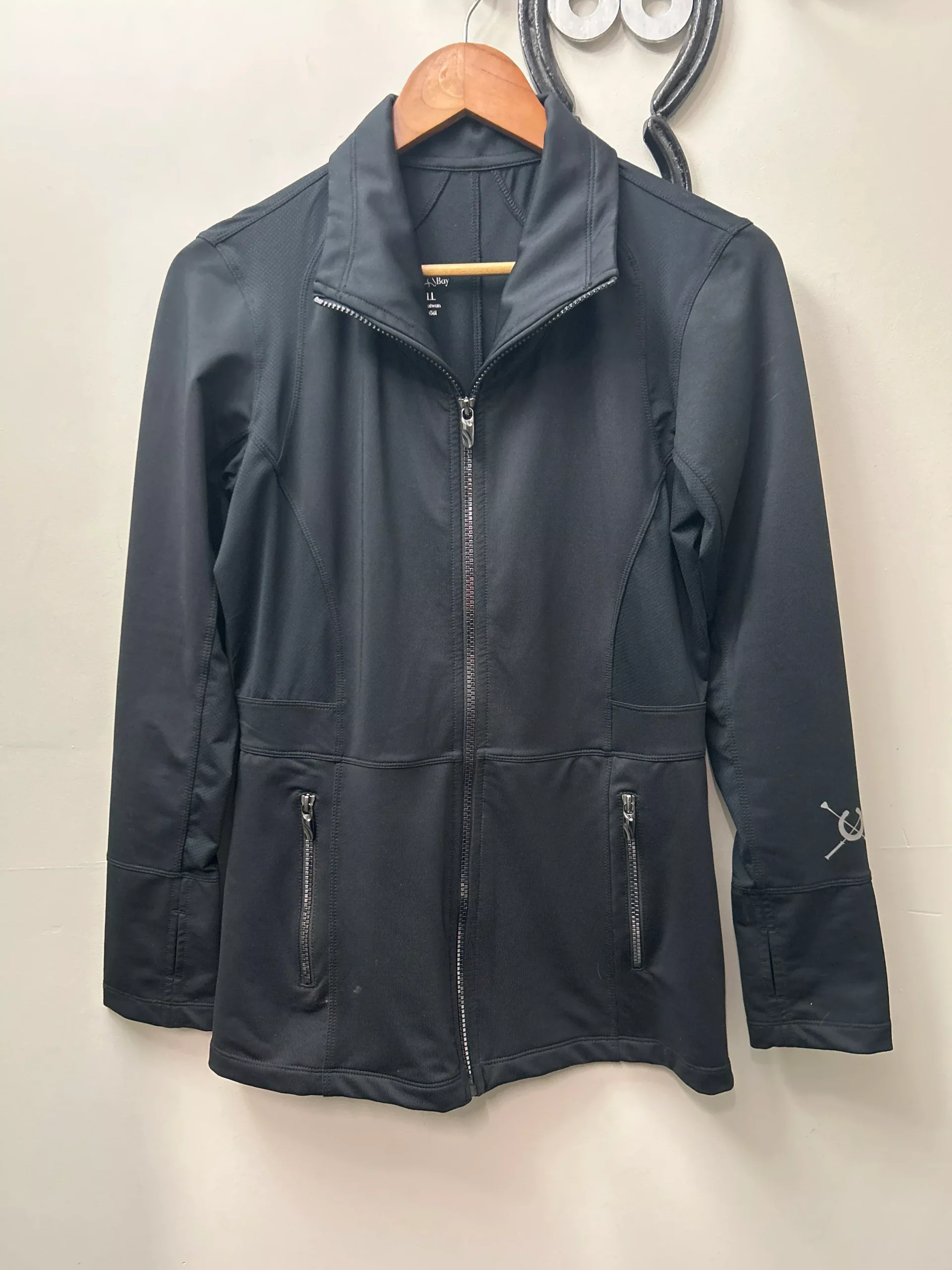 Chestnut Bay Black Lightweight Jacket Small