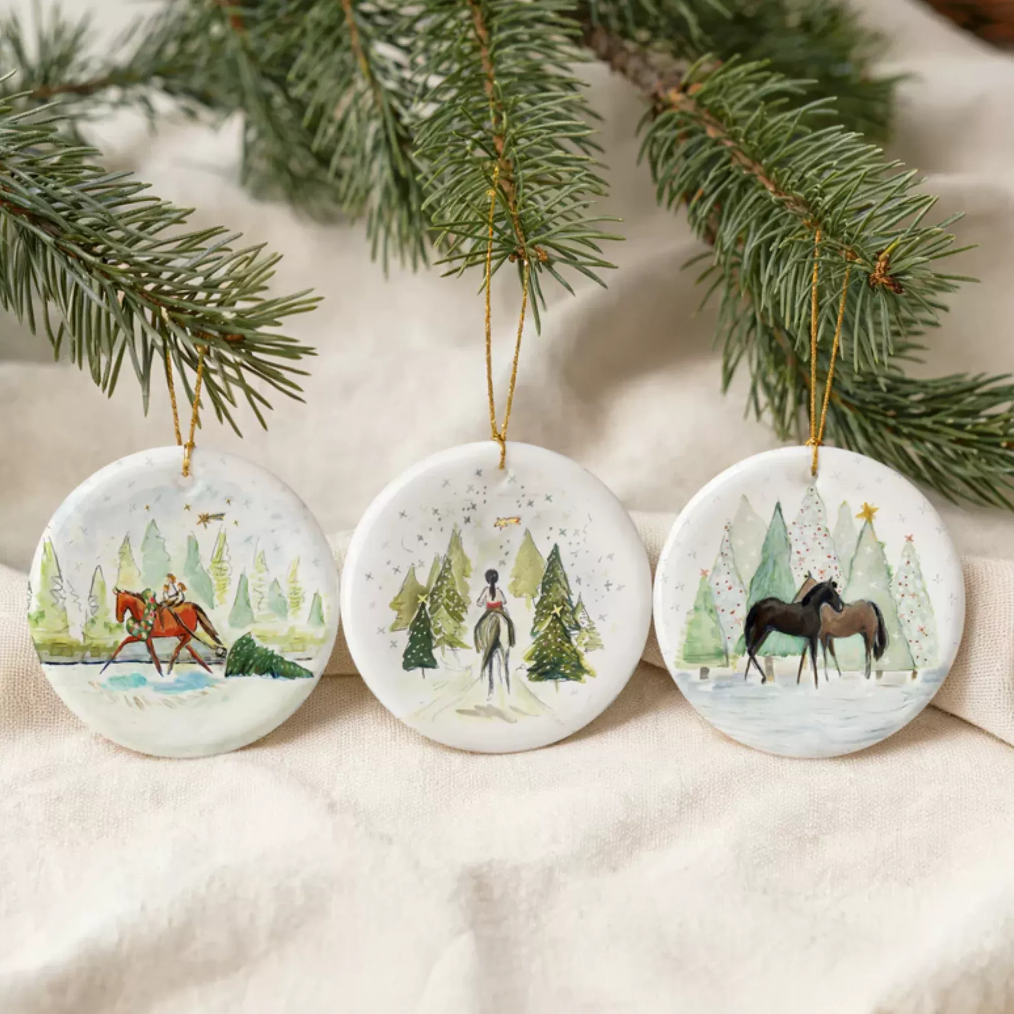 Christmas Ornament Set (Bundle of 3)