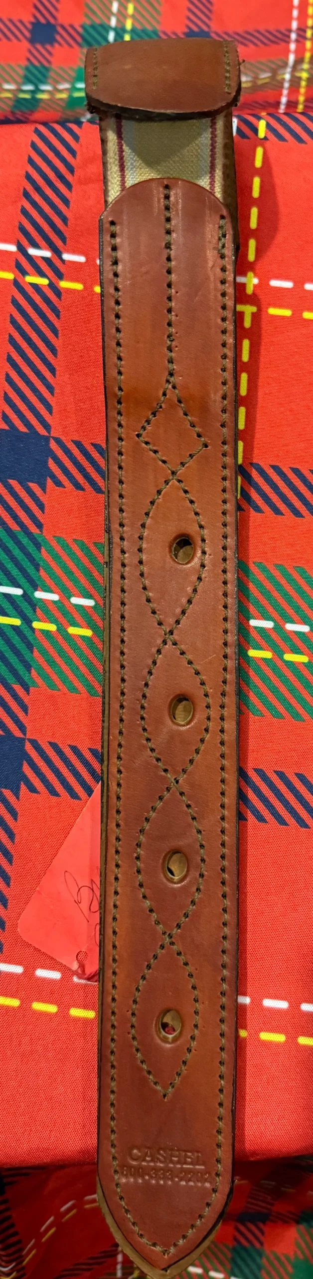 Cinch and latigo straps