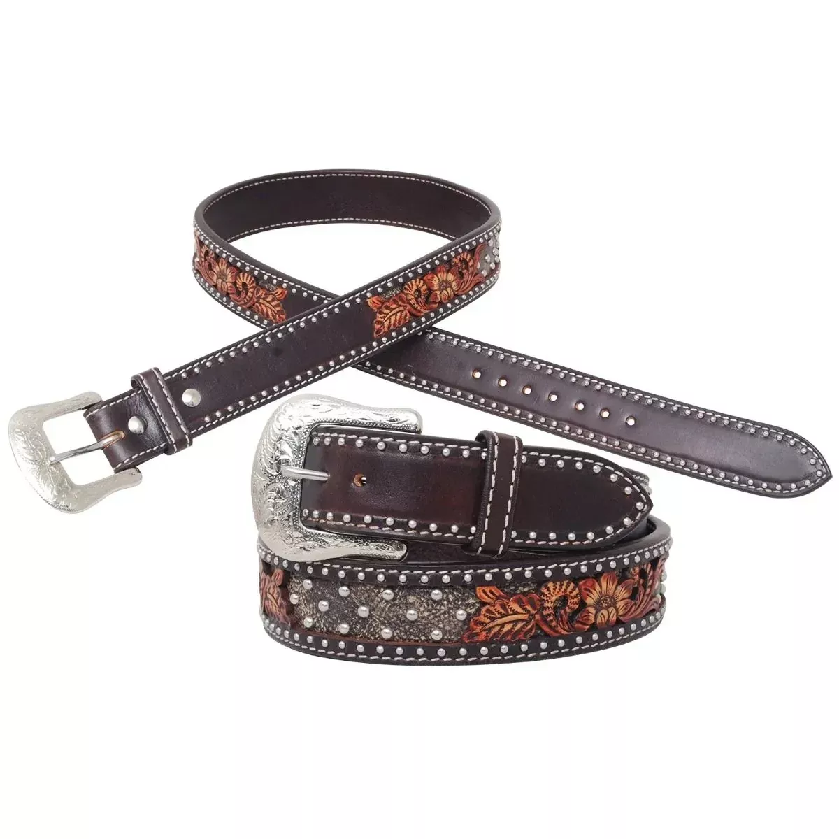 Circle Y - Dark Flash Arizona Belt